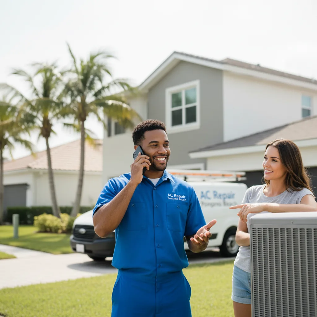 AC Repair Pompano Beach customer support in Potomac